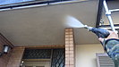 静岡市　外壁塗装工事日誌　佐野邸　軒天・外壁高圧洗浄、樋ケレン、鉄部/屋根ケレン