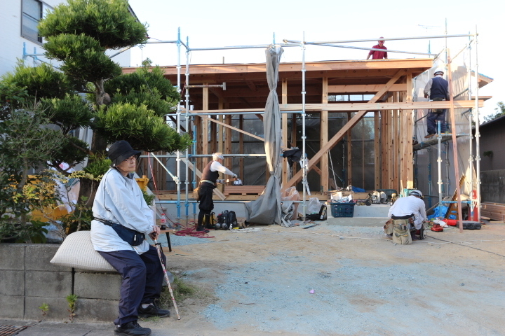 シニアの平屋建て住宅