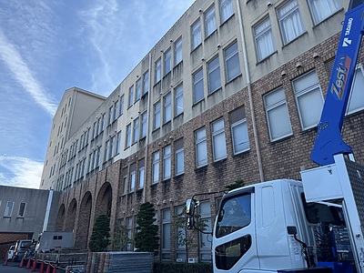 【完全自社管理施工】聖隷クリストファー高校の大規模工事が始まりました