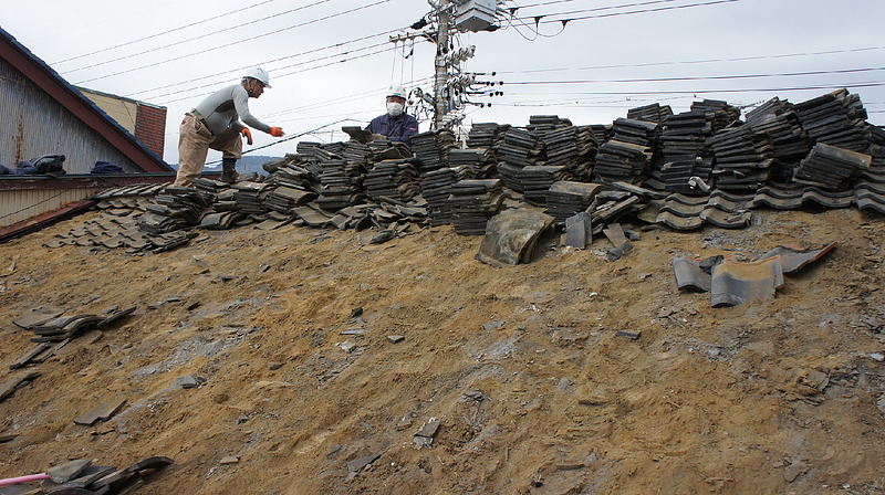 野地の土