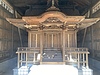 飯田八幡宮本殿　あけましておめでとうございます。