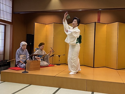 浴衣の会　小唄　