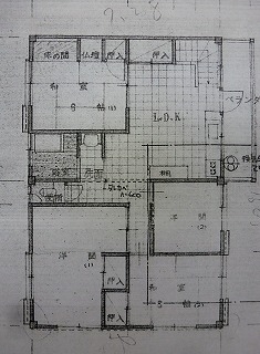 元の2階の平面図