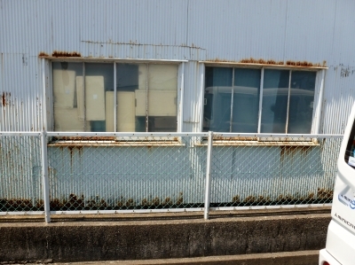 浜松市東区　外壁サッシ取替え前