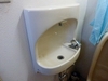 トイレの手洗器の水栓の取替えリフォーム　浜松市西区　