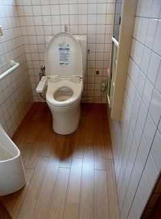 リフォーム後のトイレの洋式便器