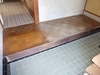 玄関の廊下とキッチンの床の貼り替えリフォーム　浜松市西区　