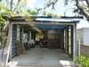 鉄骨造の車庫の屋根の貼り替えなどのリフォーム　浜松市中区