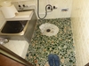 お風呂の床タイルを貼り替えるリフォーム　浜松市中区