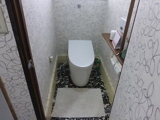 リフォーム後のトイレ