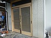 和風の玄関引き戸を取替えるリフォーム　浜松市南区