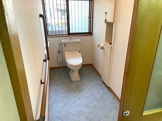 リフォーム後のトイレ