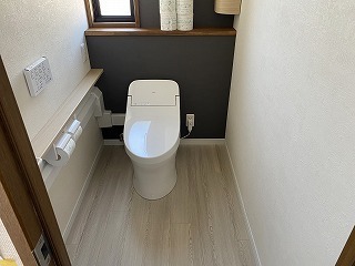 リフォーム後のトイレ