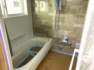 リフォーム後のシステムバスのお風呂