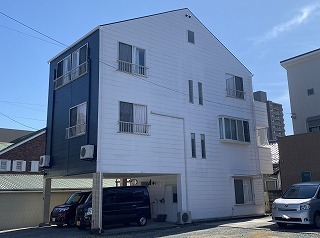 塗り替えリフォーム前の外観