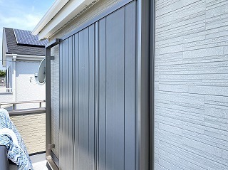 雨戸の取り付けリフォーム後