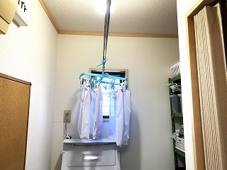 リフォーム前の洗濯室
