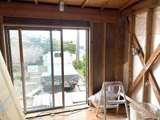 引き継いだ状態の洋室の内部