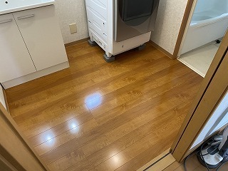 リフォーム後の洗面・洗濯・脱衣所