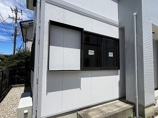 リフォーム後のリビングの掃き出し窓部