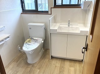 リフォーム後のトイレ