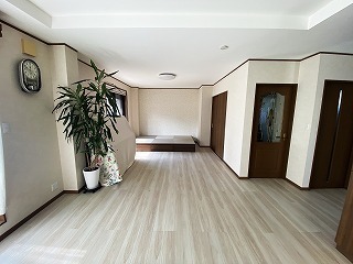 リフォーム後の大きくなったLDK