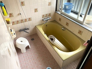 リフォーム前の浴室