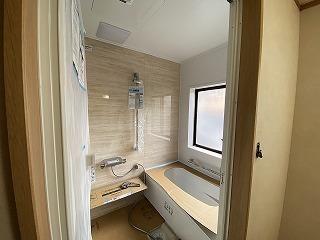 リフォーム後の浴室