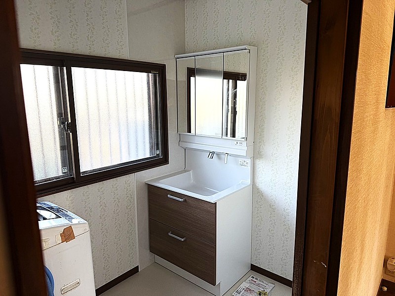 リフォーム後の洗面・洗濯・脱衣所