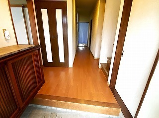 リフォーム後の玄関ホール