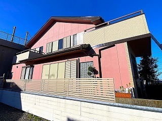 塗り替えリフォーム後の外観