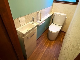 リフォーム後のトイレ