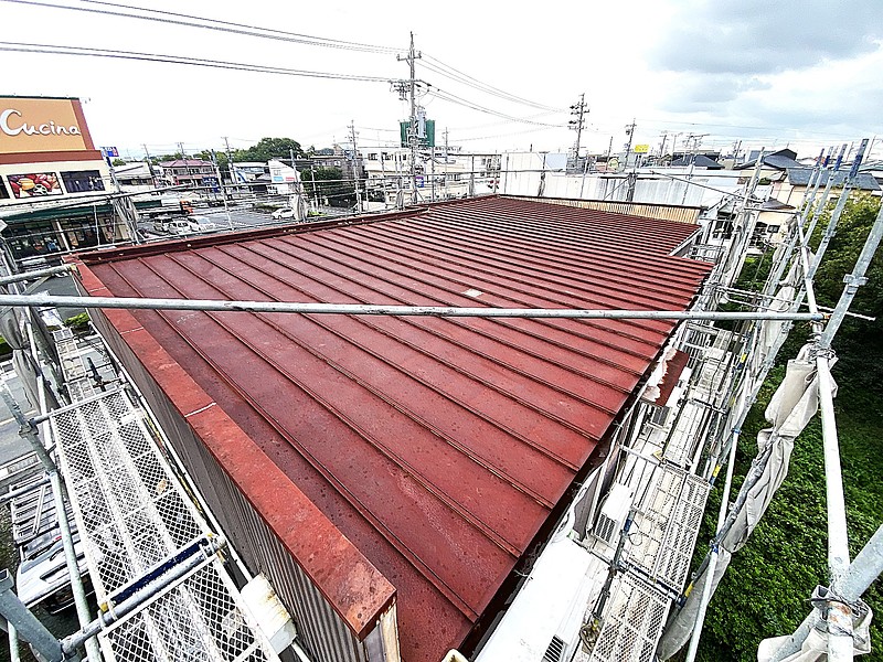 リフォーム前の屋根