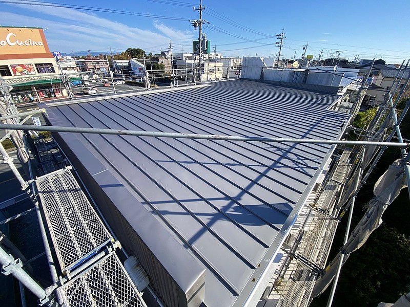 リフォーム後の屋根