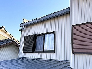 外壁の張り替えリフォーム後