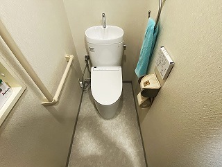 リフォーム後のトイレ