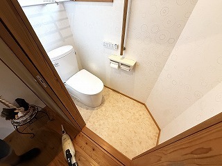 リフォーム後のトイレ