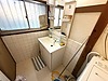 洗面所の中に隣室との出入口を新設するリフォーム　浜松市中央区