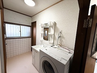 リフォーム後の洗面・洗濯・脱衣所
