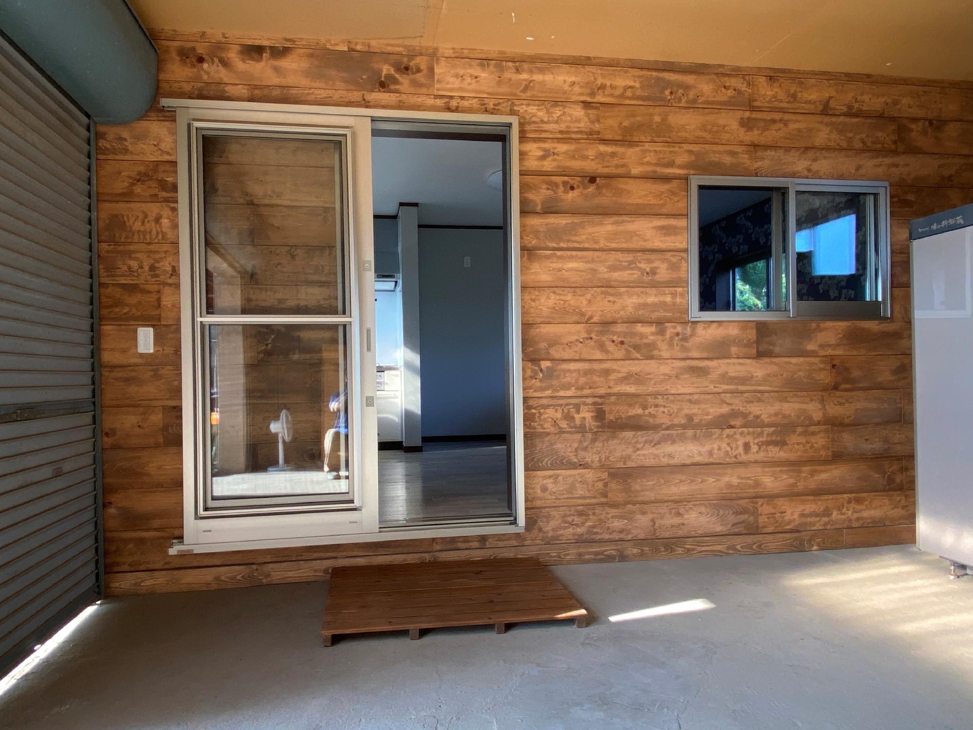 納屋の一部に食品加工場ができました！