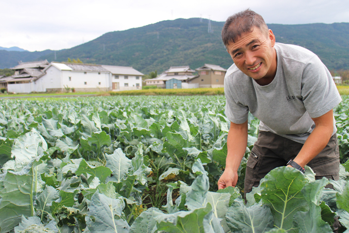 竹中均さん農作業風景