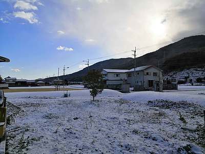 雪景色　Ota建築設計