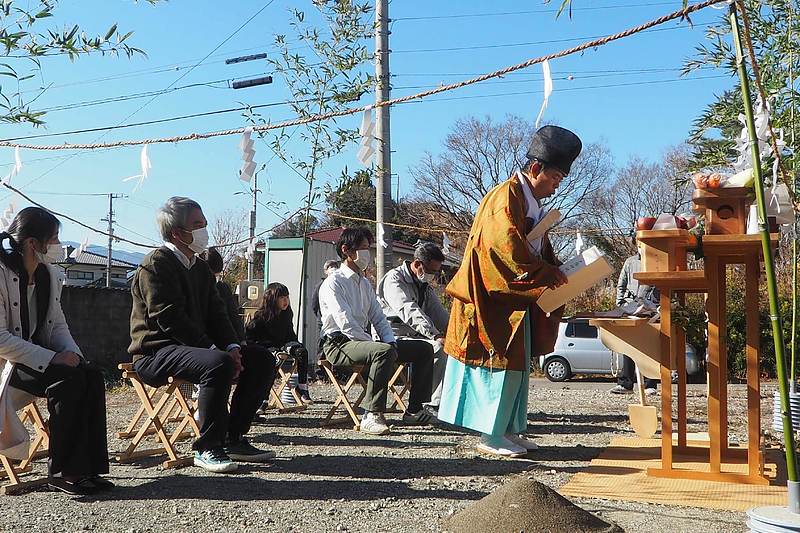 地鎮祭　Ota建築設計