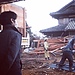 解体工事スタートです。小松島市H様邸の様子です。