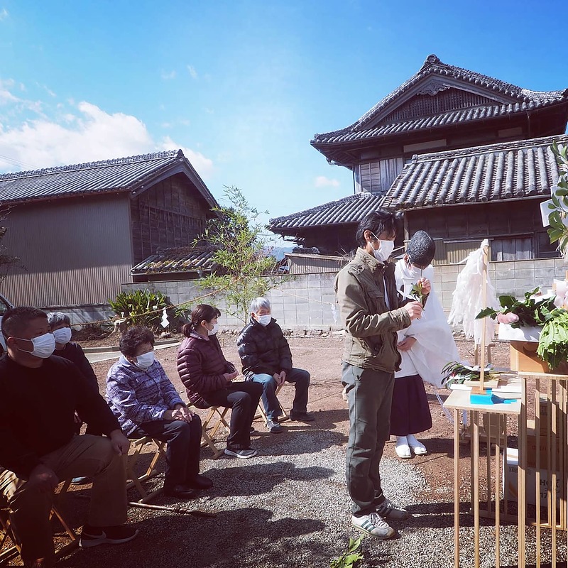 地鎮祭　Ota建築設計