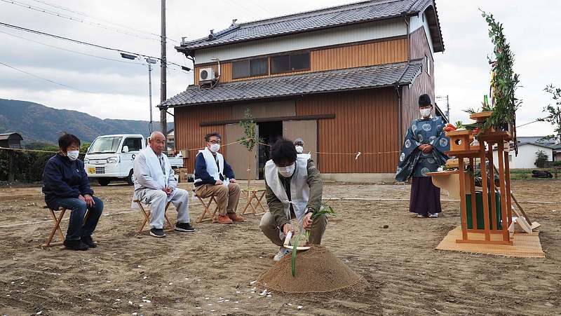 地鎮祭　Ota建築設計