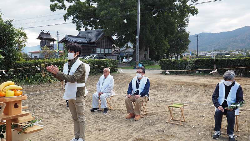 地鎮祭　Ota建築設計