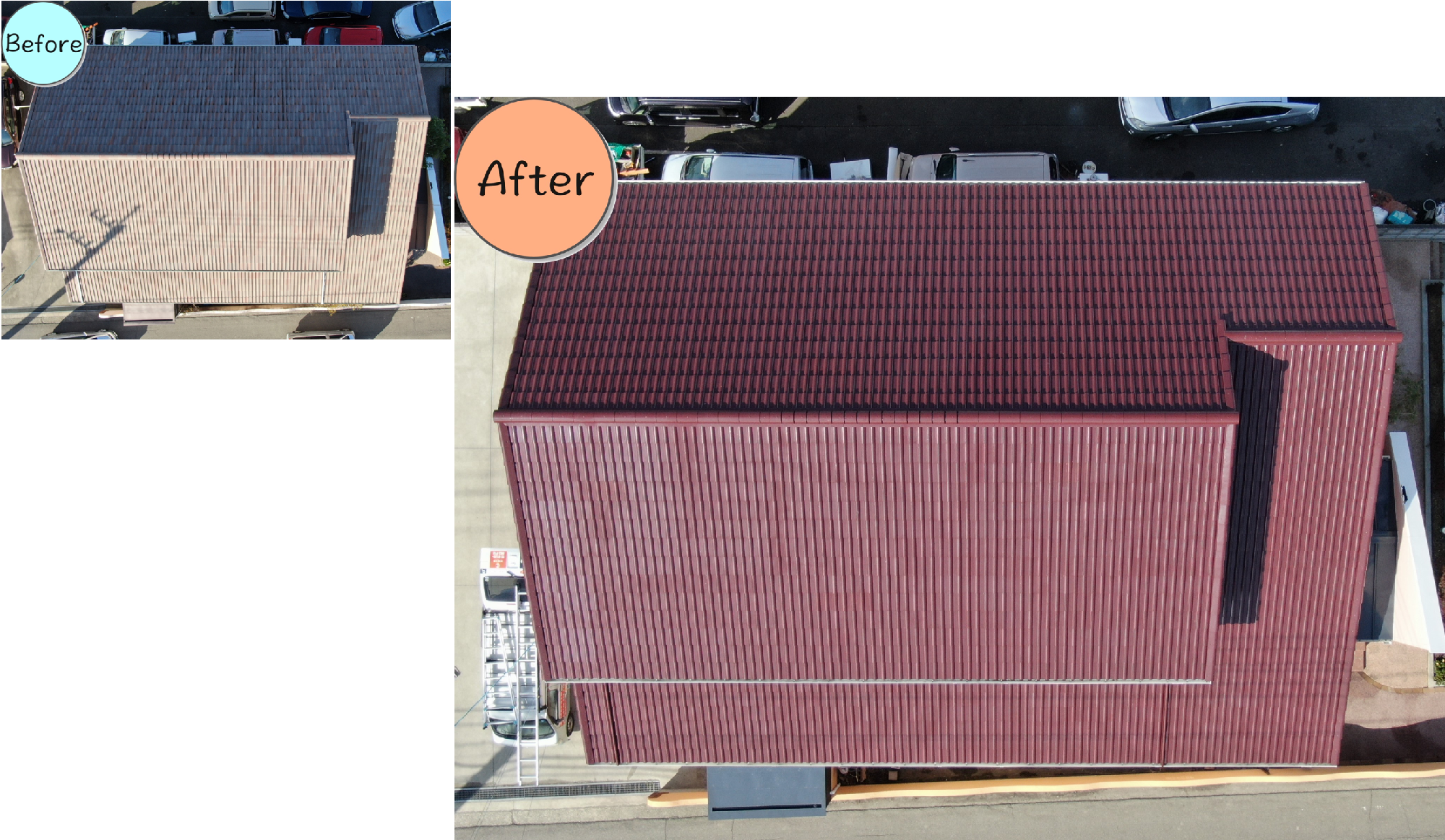 徳島市国府町S様邸[屋]BeforeAfter