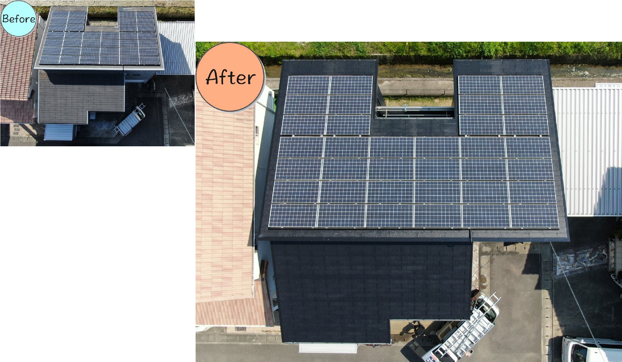 板野郡藍住町Y様邸[屋]BeforeAfter