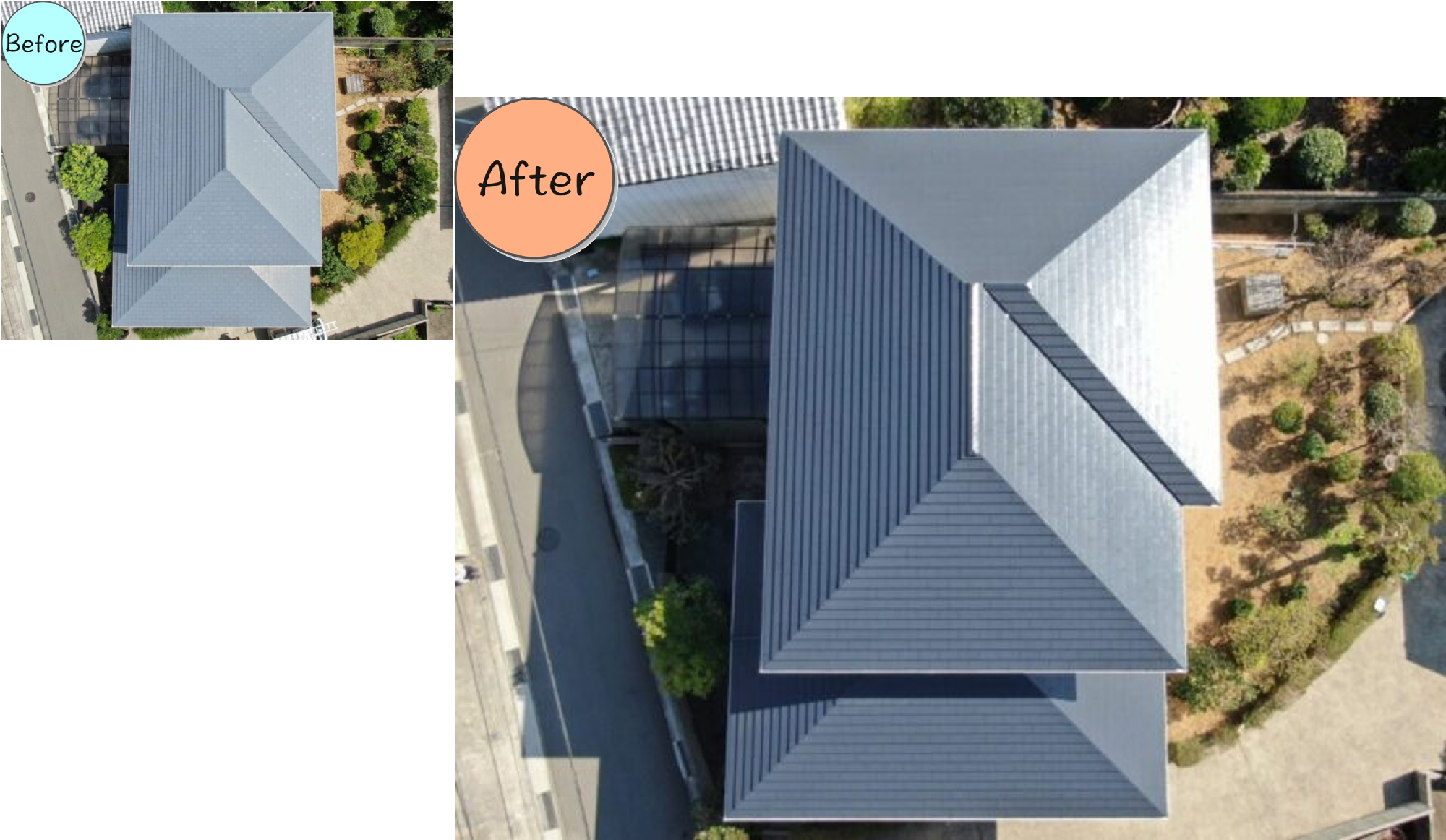 板野郡板野町K様邸[屋]BeforeAfter